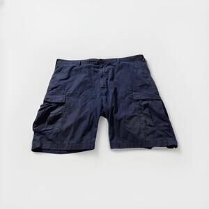 Levi’s Cargo Shorts Men’s Size W48 Navy Blue Multi Pocket Outdoor Casual